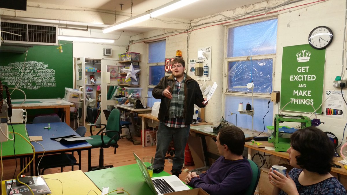 IdeasInPlay's tweet image. Attentive audience at tonight's meetup Narrative in Games #gamedesign #Nottingham @HSNOTTS @Jorgeandmar