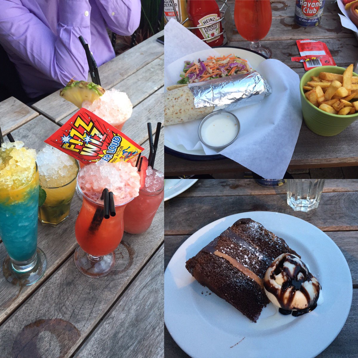 Steve_WatsOb's tweet photo. Thanks @BosleysWatford for the amazing food, cocktails and massive dessert! https://t.co/2Mh1BMAdz2