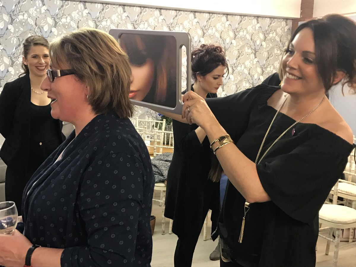 We loved having the <a href="/divinemalvern/">Divine</a> girls here to showcase their hair styling talents last wk in aid of <a href="/wbuhaven/">Worcs Breast Unit</a> #worcestershirehour