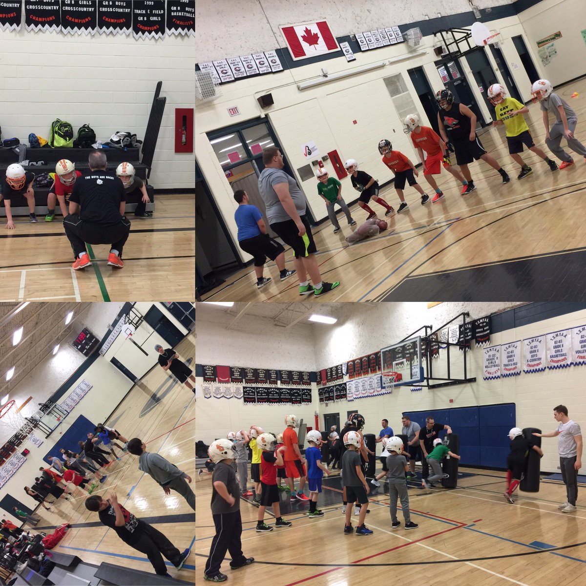 Learning how to be good defenders!
#Footballisfun