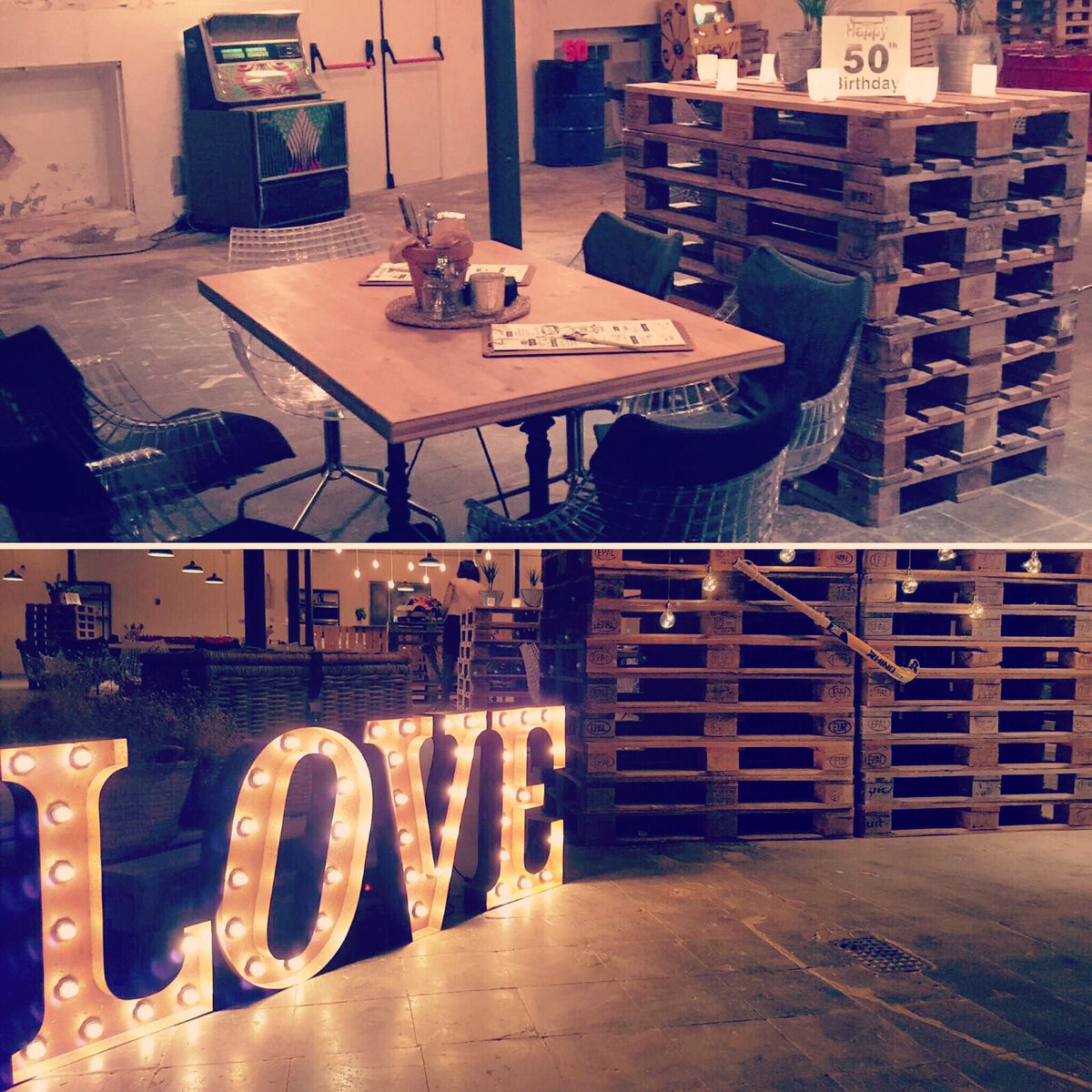 Detalls de la festa d'aniversari a <a href="/La_Manufactura/">@LaManufactura</a> #party #50anys #events #gruptomas #vallsdetorroella #lamanufactura