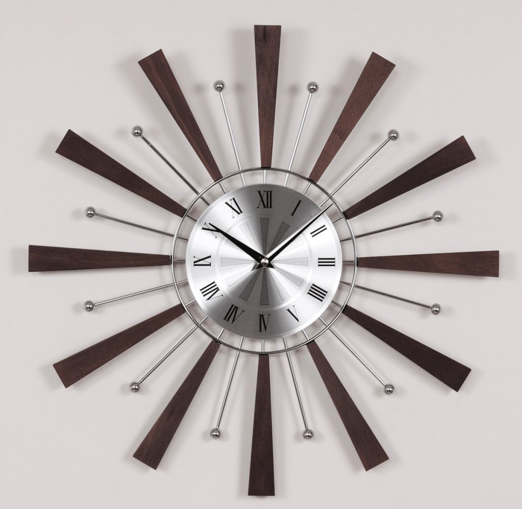 CoolShtufff's tweet photo. Modern 19.25″ Spindle Wall Clock by Stilnovo https://t.co/XFUkRxb71C https://t.co/9EsowvCExT