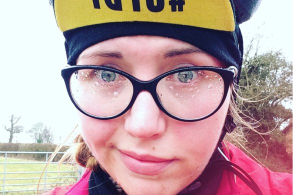 janinedoggett's tweet photo. 'I'm learning not to worry about things I can't control.'Q&amp;A with @Eleanor_Ceindeg on her #TCR05 prep https://t.co/7q3GAthASQ @transconrace https://t.co/HzqGGKBxt9