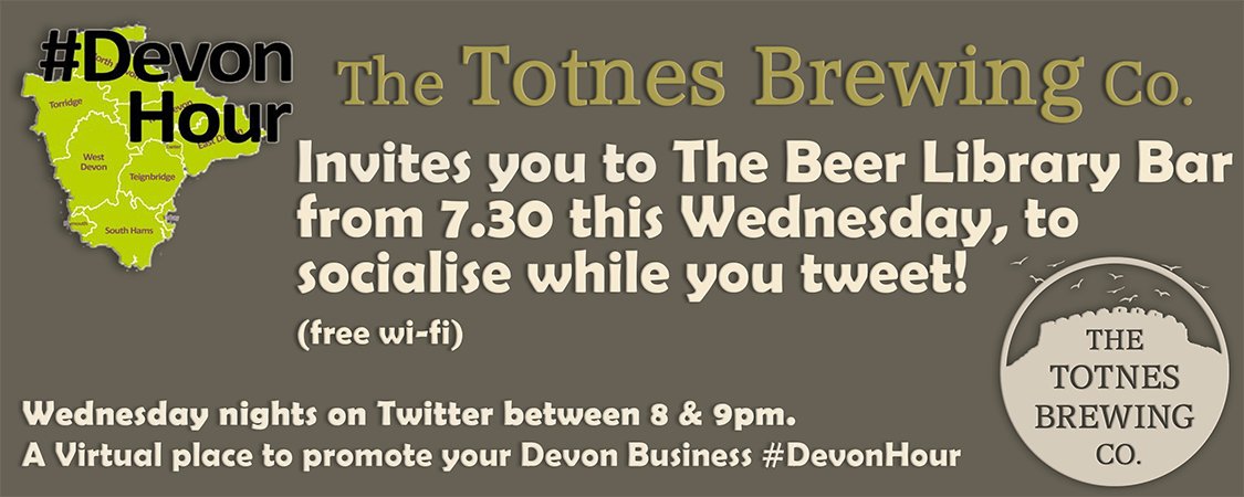 We'll be in our Library Bar tweeting this wednesday from 7.30 for this week's <a href="/Devon_Hour/">#DevonHour</a>, with us will be Mr <a href="/JQPope/">Jared Q Pope</a> join us! #torbayhour