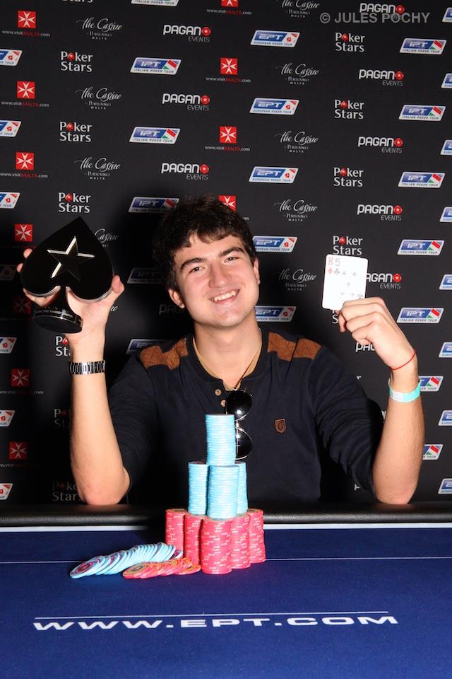 PokerStarsLIVE's tweet image. On this day in 2015 @Urbanovich_Dima etched his name into EPT folklore by sealing a stunning 4-trophy haul at EPT Malta 🏆🏆🏆🏆🇵🇱