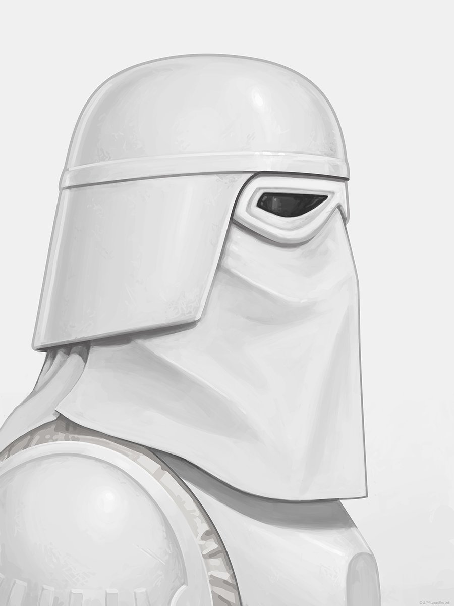 MondoNews's tweet photo. Remaining copies of @sirmitchell's TUSKEN RAIDER and SNOWTROOPER portraits from our #SWxMM show go online tomorrow! https://t.co/gDwTjLZi17 https://t.co/MAHcGTAe26