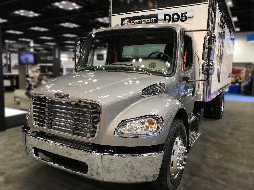 freightliner's tweet image. Wherever you're picking up, the #M2106 delivers. #DrivenByTheBest