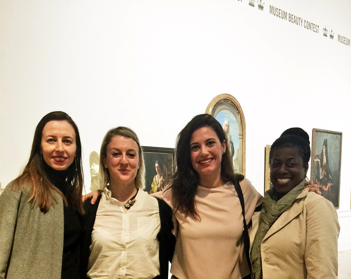 Moscerina's tweet photo. Great to see these beauties at @LAGNroma - @Rome_insider @Killbilla_ @ArleneAGibbs ..  standing up for art! https://t.co/HXlnLQcKq4