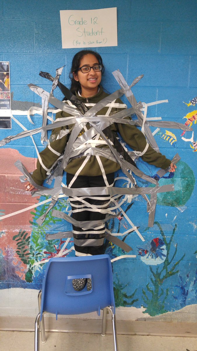 cpssathletics's tweet photo. The "taped wall" event was absolutely awesome!! Thank you @CentralPeel1 for your wonderful support!💚💛...Our winners are the grade 10s!🏆 https://t.co/IDTnKqLPsf