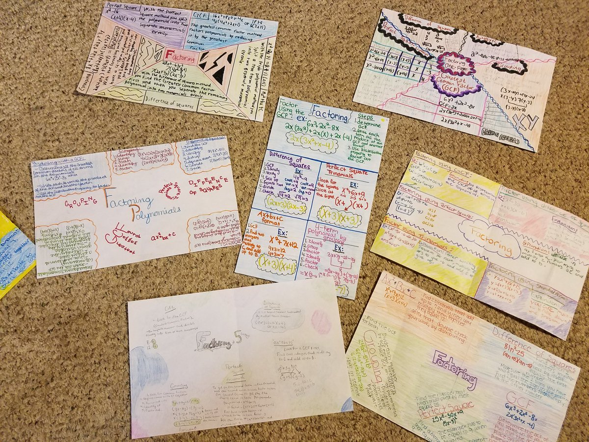 msdarg's tweet image. Some completed factoring one-pagers
#factoringfun @mbh623818 @BonhamAVID