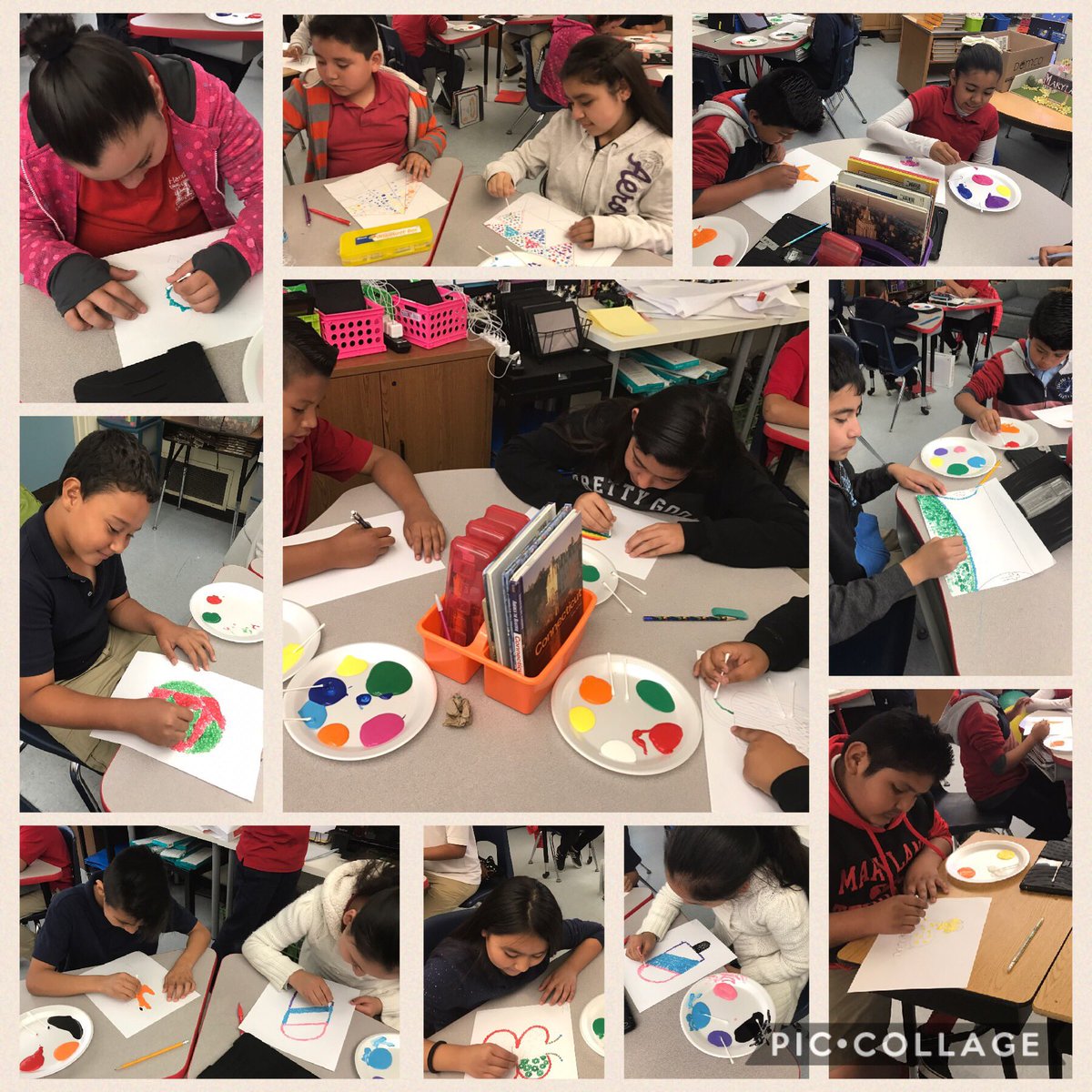 mrschavezteach's tweet photo. 5th graders learning about pointillism #pointillism #GeorgesSeurat #PaulSignac https://t.co/mXgzwllEhx