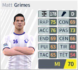 Je viens d'acheter Matt Grimes dans #dreamleaguesoccer !