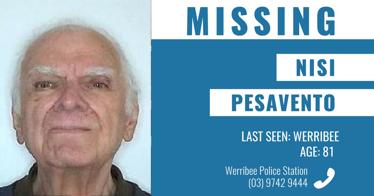 VictoriaPolice's tweet photo. Have you seen Nisi? Full details → https://t.co/w1L4myC0WU https://t.co/fPJJizumdh