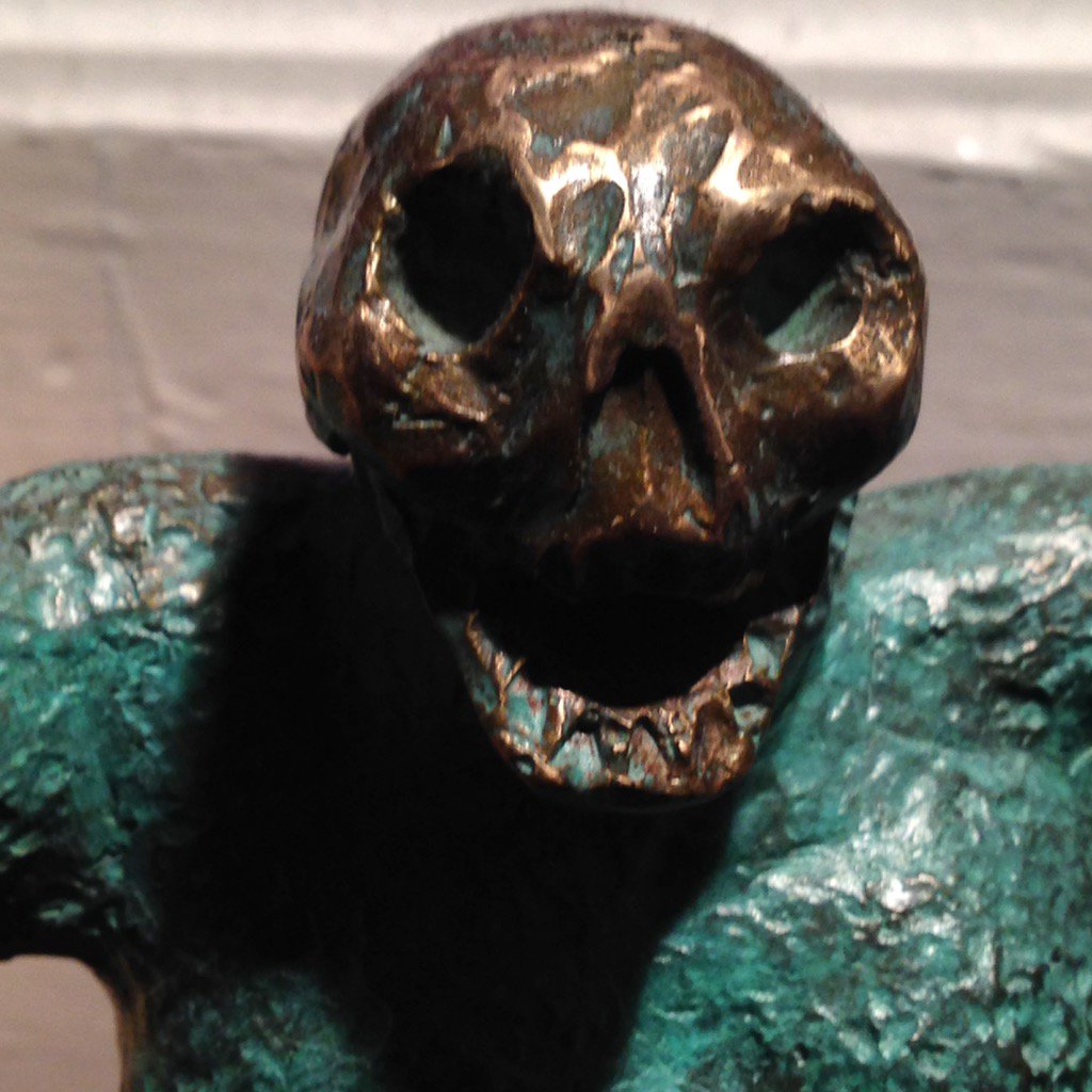 PabloCD3's tweet photo. Almost there!
#mementomori #mementomirishow #sculpture #bronze #art #ceramicshell #foundry https://t.co/zt5K7a7Yz4