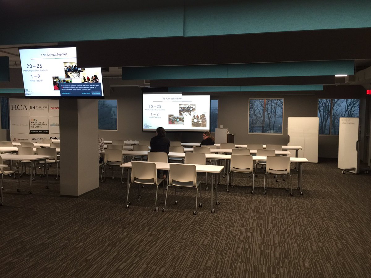 nashtechcouncil's tweet photo. @MayorMeganBarry We're watching live at @techhillcommons which we hope to make available for #EngageIT! Go @HoffSandi https://t.co/jGtAOiU33K