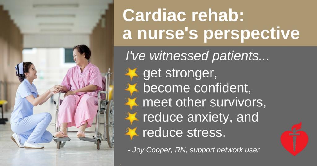 American_Heart's tweet photo. Shout out to cardiac rehab nurses and therapists. What inspires you most about your patients? https://t.co/4VLvjbOxnM https://t.co/H5NTW9tBnk