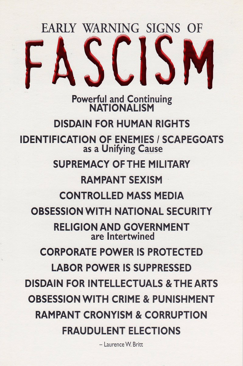 #republicanparty and #trumpadministration are quickly installing #fascism (#corporatism) and building a radical Christian theocracy #resist