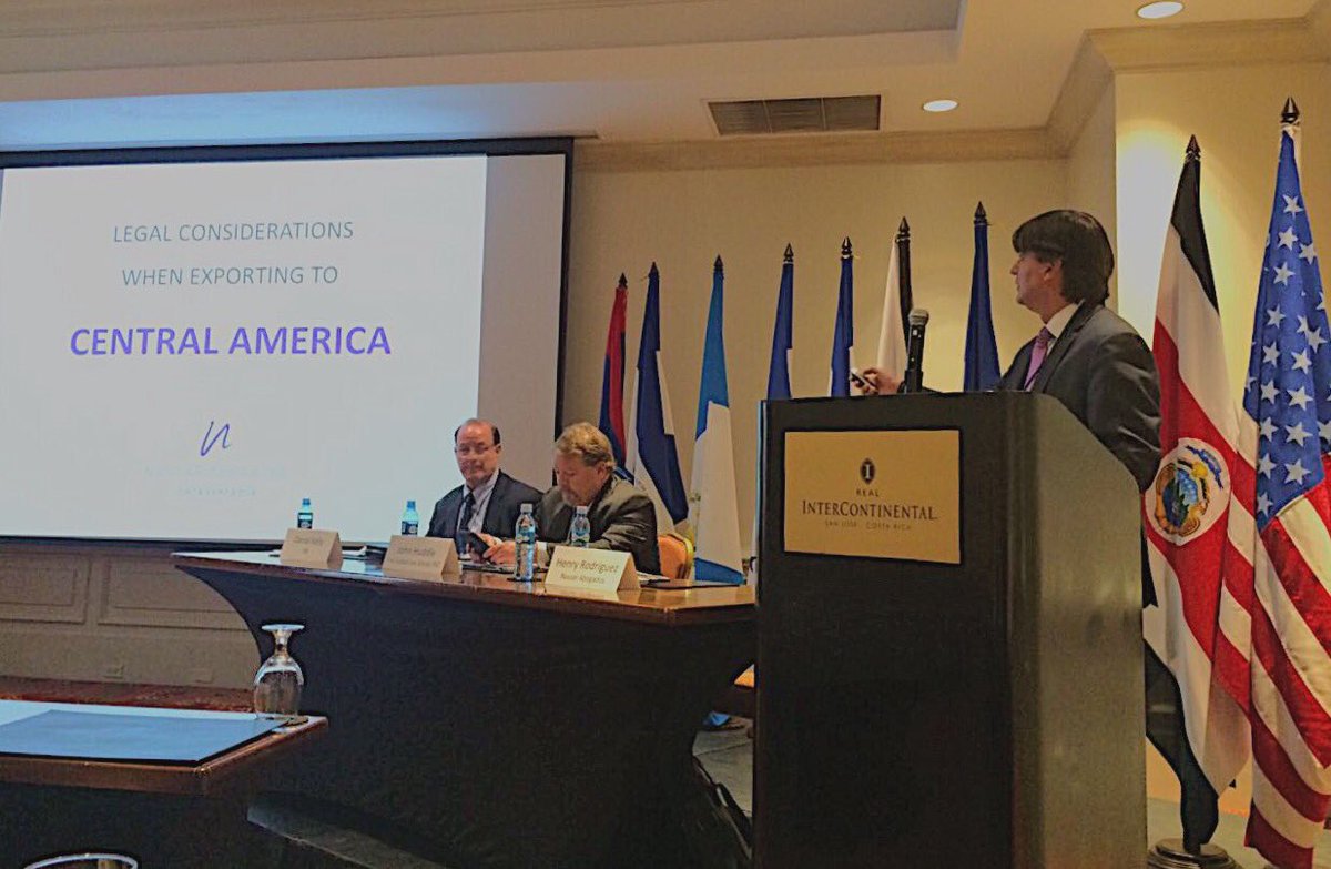 diegopiedrat's tweet photo. Valuable conference on mitigating risks when exporting to Central America #Export2CA #CSTradeAmericas #NassarAbogados @usembassysjo https://t.co/988W6QjxIv
