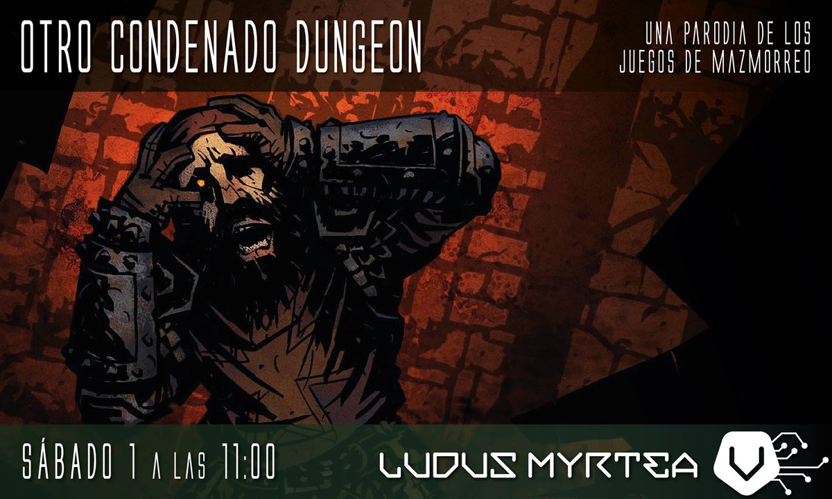 LudusMyrtea's tweet photo. Otro condenado Dungeon, el sábado por la mañana.

Más información en: https://t.co/sAjIvSPZB5 https://t.co/KxiuzBrr6J