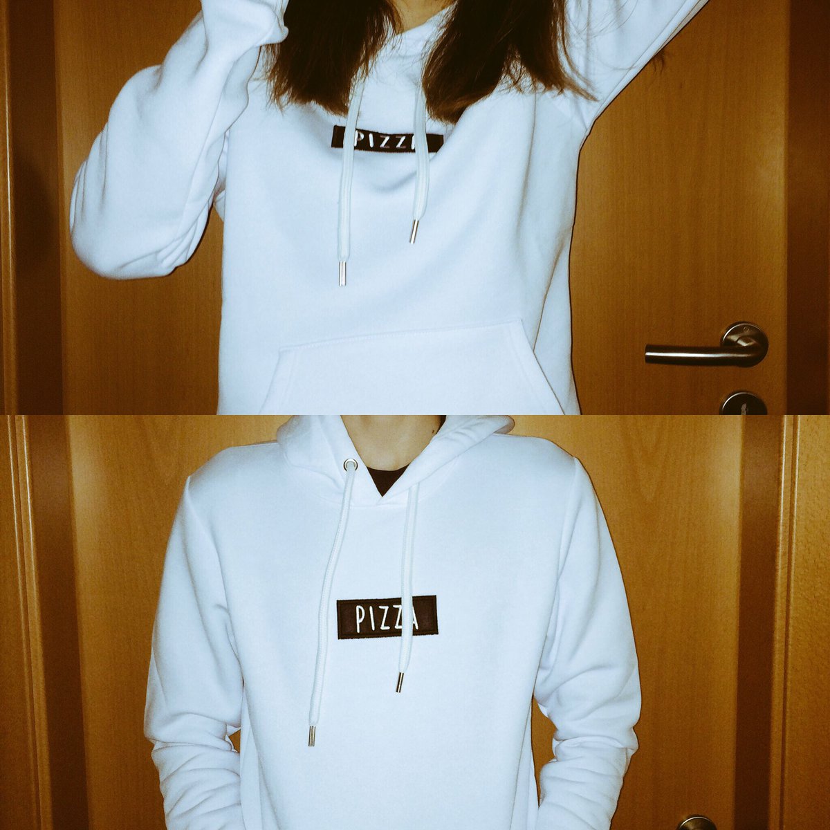MirisView's tweet photo. @ConCrafter Hurraaaaa, der hoodie als Geburtstagsgeschenk war ein Erfolg! #holymesh 
Jetzt läuft die #Pizza auch in Dänemark rum! 😎 https://t.co/E8FawjXsZo