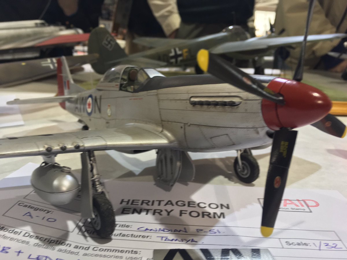 Philm_et_al's tweet photo. Great work and skill at #HeritageConXI @CWHM #CYHM #IPMS #IPMScanada https://t.co/2GtVyNMTEJ