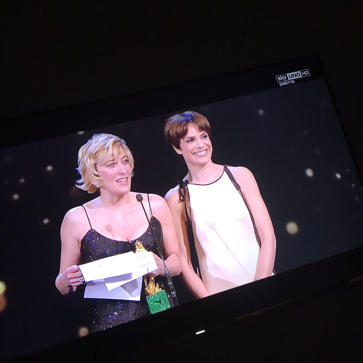 nadia_venturini's tweet image. Valeria una di noi. #david2017