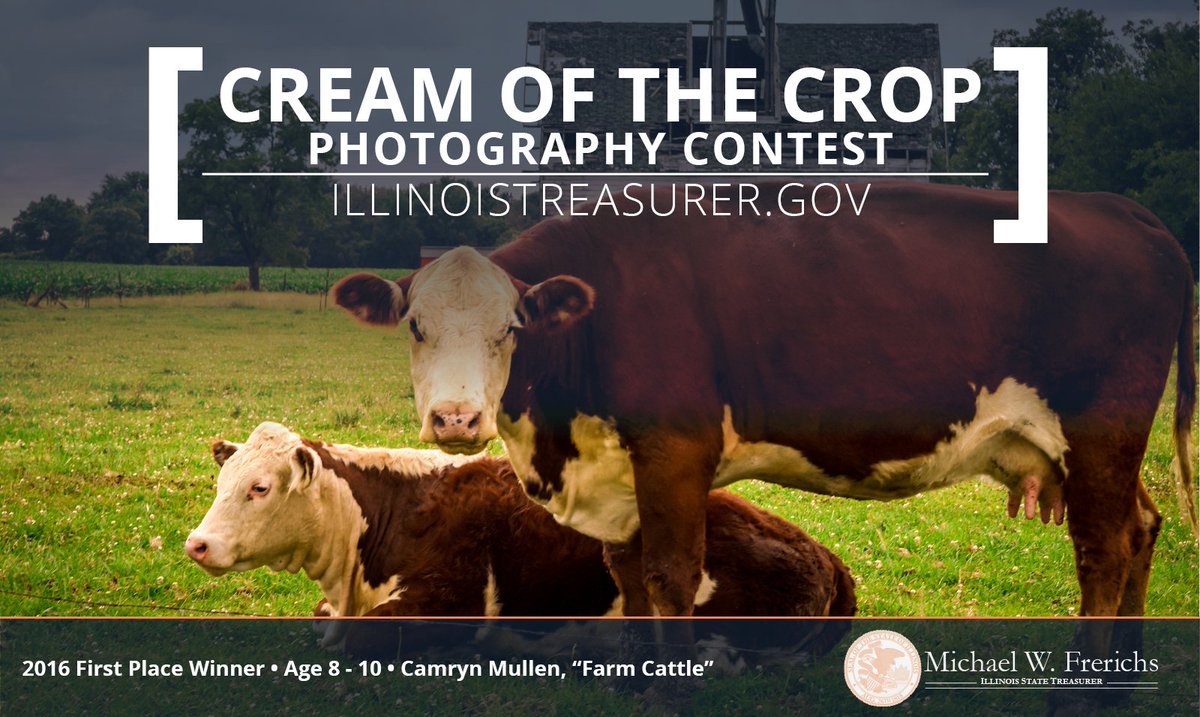 ILTreasurer's tweet photo. Capture IL agricultural scenes in any season & submit them to the 2017 #CreamofCropIL Photo Contest. https://t.co/iO004povtg #twill
πΈπ½π https://t.co/rj0XdV7XcE