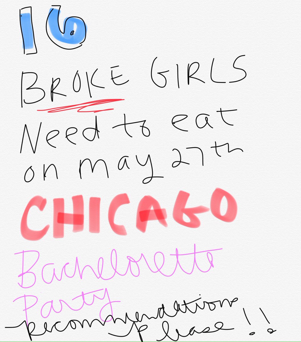 VMTL_Heather's tweet photo. @eaterchicago Looking for a cool restaurant on May 27th that can accommodate 16 girls for my sisters bachelorette party, we are poor. https://t.co/7WDBdrA8L7