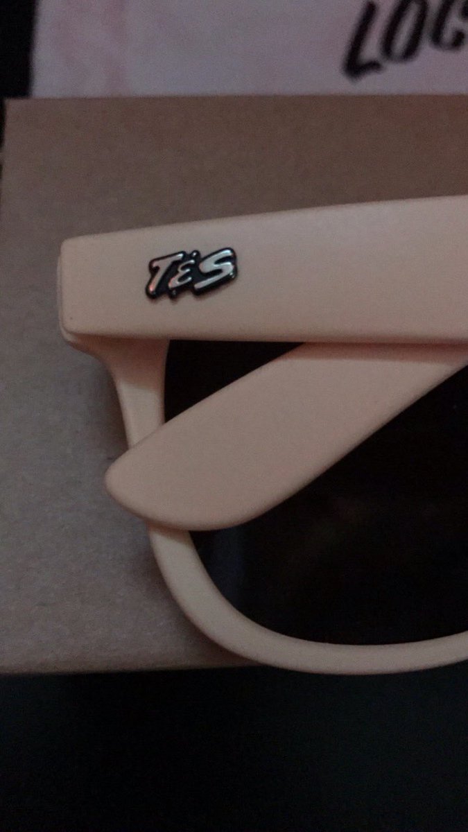 kbotonthedrums's tweet photo. Thank you @teganandsara and @LocalSupply for these wonderful sunglasses! I suppose you could say that I love em to death! https://t.co/gnrZH15wxN