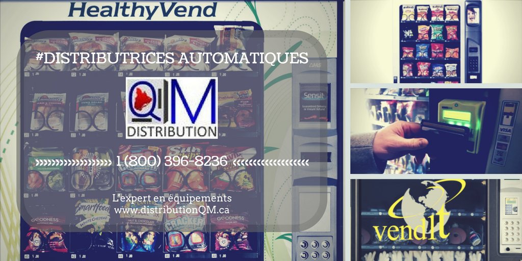 DistributionQM's tweet photo. Votre #partenaire en #affaires pour la #distributionautomatique et #micromarchés !
#Distributrices #Vending #Montreal #Canada #Maritimes https://t.co/ptpa6Fzwfl