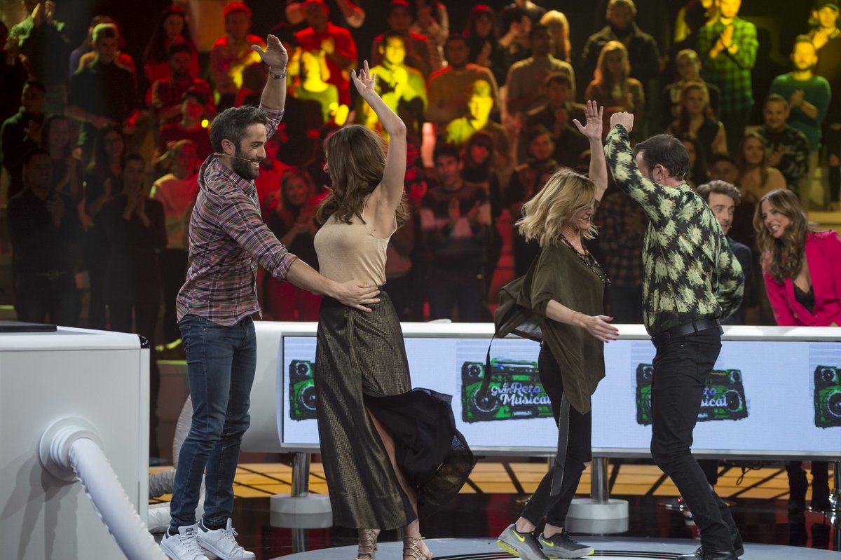 ¡A Bailar Sevillanas! #FinalGranReto <a href="/evagonzalezf/">Eva González</a> <a href="/RobertoLealG/">Roberto Leal 🪁</a> <a href="/AlexODogherty/">Alex O'Dogherty</a> <a href="/MariaEsteveF/">Maria Esteve Flores</a>