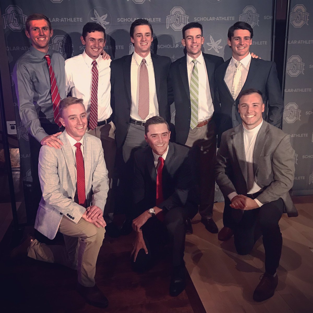 OhioStateMGOLF's tweet image. 2017 Scholar-Athletes. Proud of their commitment to excellence in the classroom #GoBucks