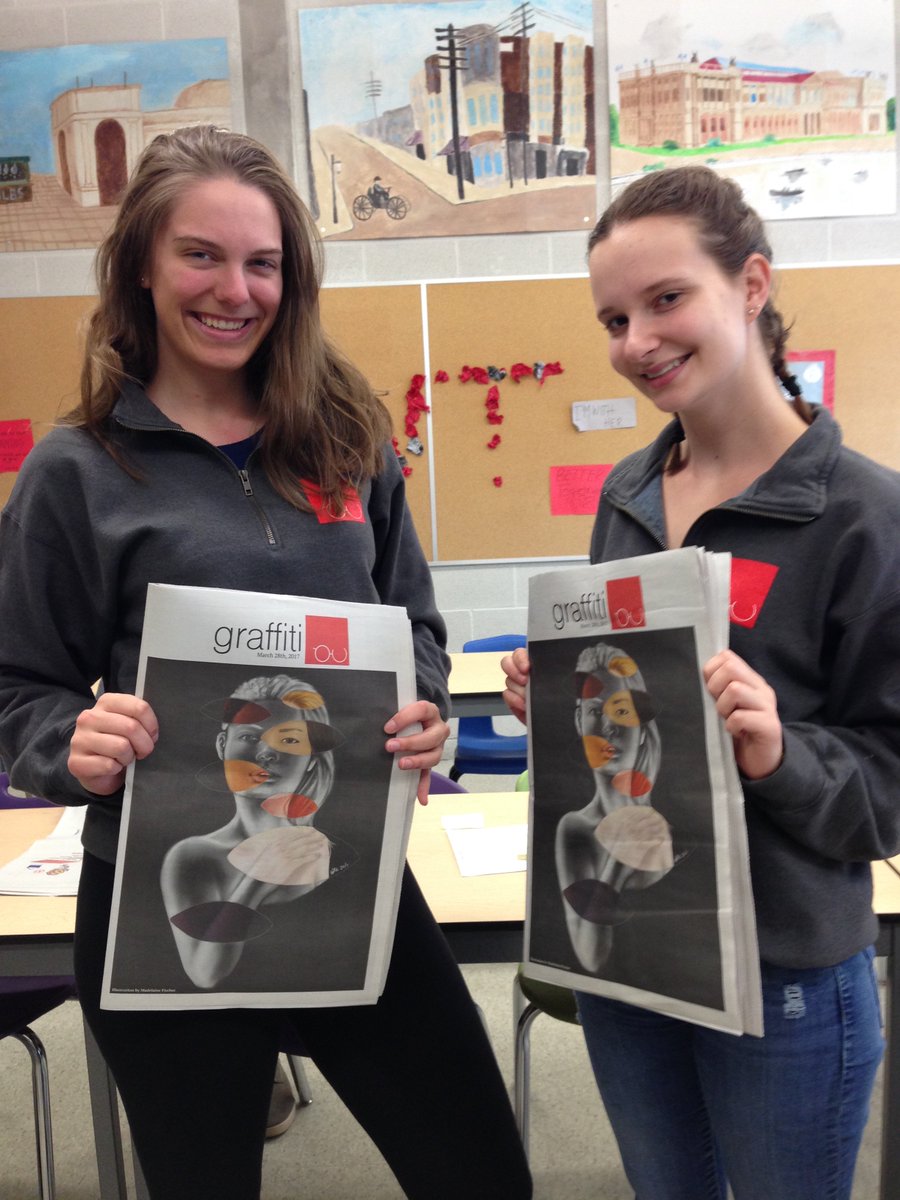 NTCI_Graffiti's tweet photo. Graffiti's March issue comes out tomorrow! Grab a copy in your homeform class. Genevieve and Olivia can't wait for you to see the issue! https://t.co/fjVGVxmgMq