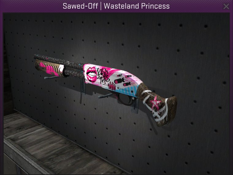 JakeSucky's tweet photo. Announcing a giveaway for an AK-47 Vulcan and a Sawed-Off Wasteland Princess! Announcing winners in 18 hours! Good luck! RT/Like to enter https://t.co/rKhCpO0P5V