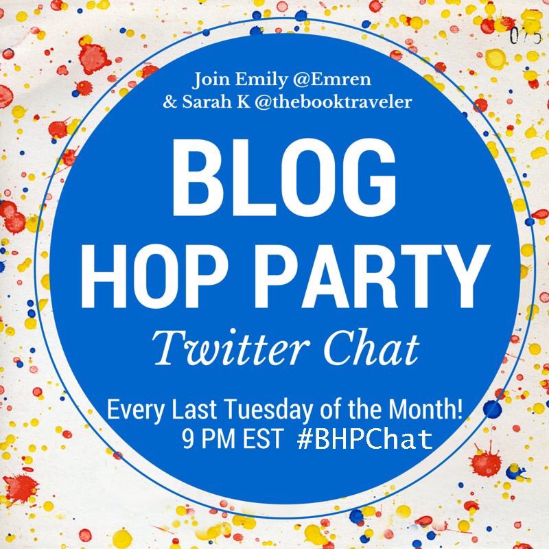 Join me &amp; <a href="/Emren/">Emre Taşkın</a> tomorrow (Tuesday) at 9 pm, EST for the #BHPChat! We'll talk books, blogging and there will be prizes! #monthlychat
