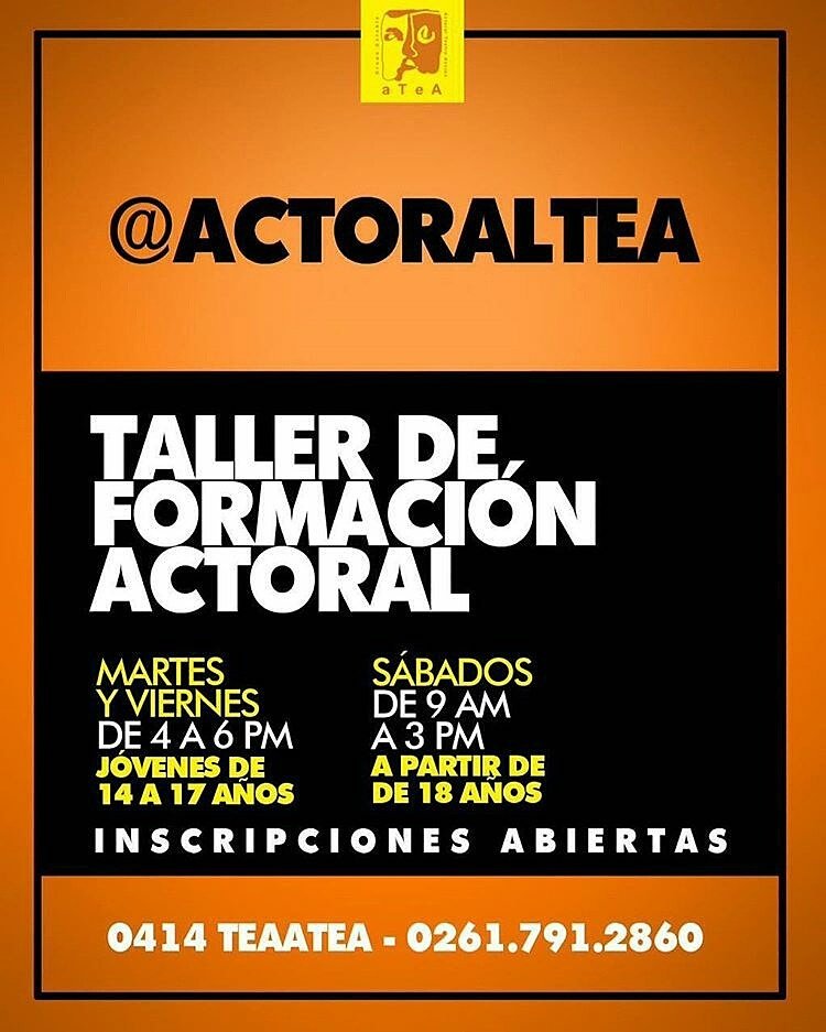 Si tienes inquietudes por la actuación y o quieres mejor tu desenvolvimiento en escena está es tú oportunidad 👇