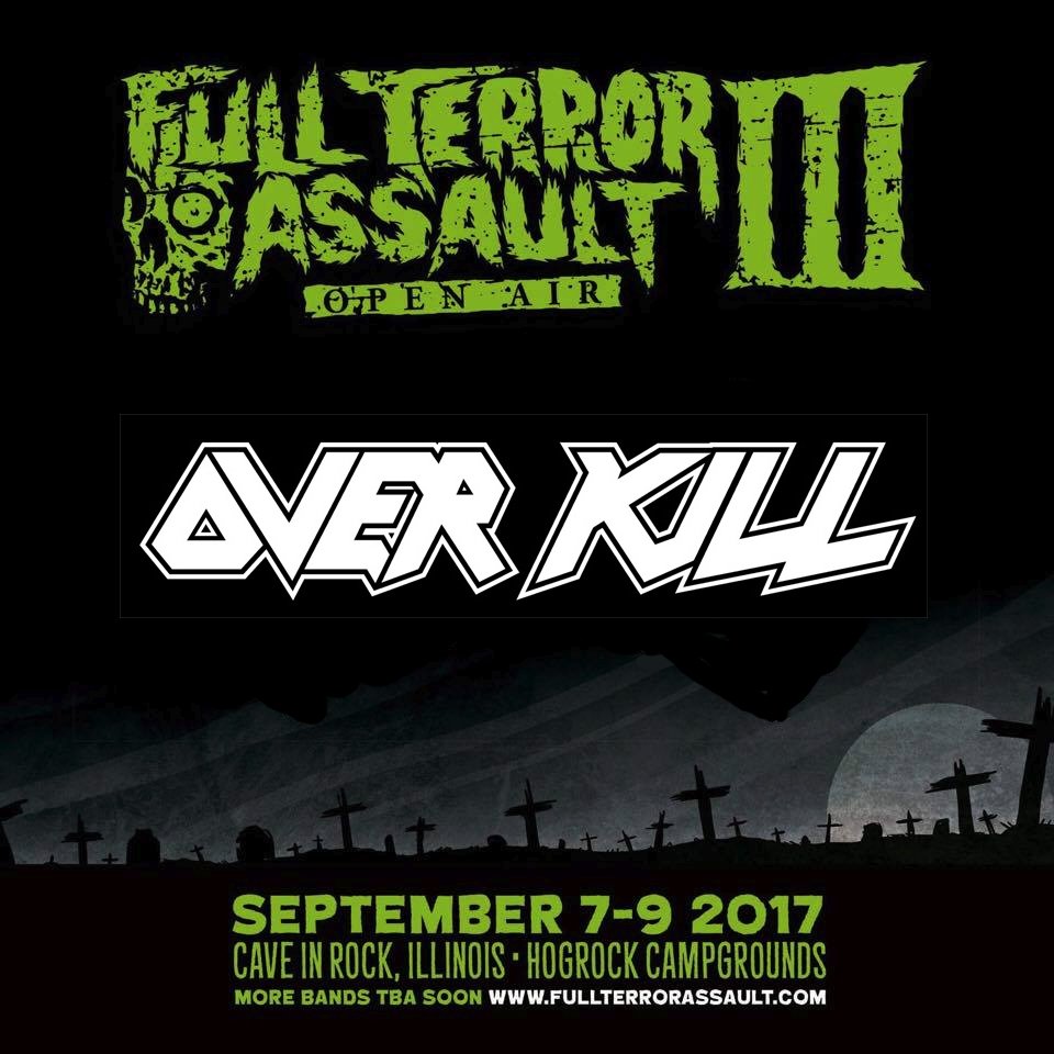 THRASH LEGENDS <a href="/OverkillBand/">OVERKILL</a>  "TAKING OVER" FULL TERROR ASSAULT III! Come see the wrecking crew! #ftaopenair  Tix: tinyurl.com/ftatix
