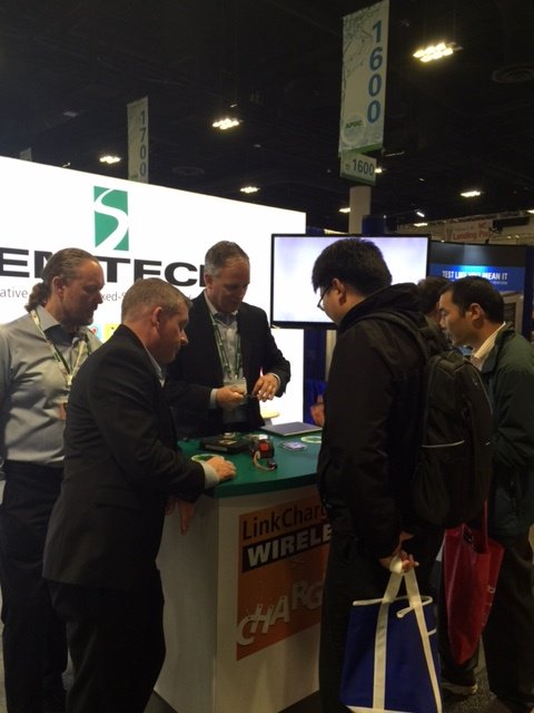 SemtechCorp's tweet photo. Great first day at #APEC17. Stop by our booth (#1525) for more insight on our #WirelessCharging, #IoT and automotive applications. https://t.co/YCYczQMe5w