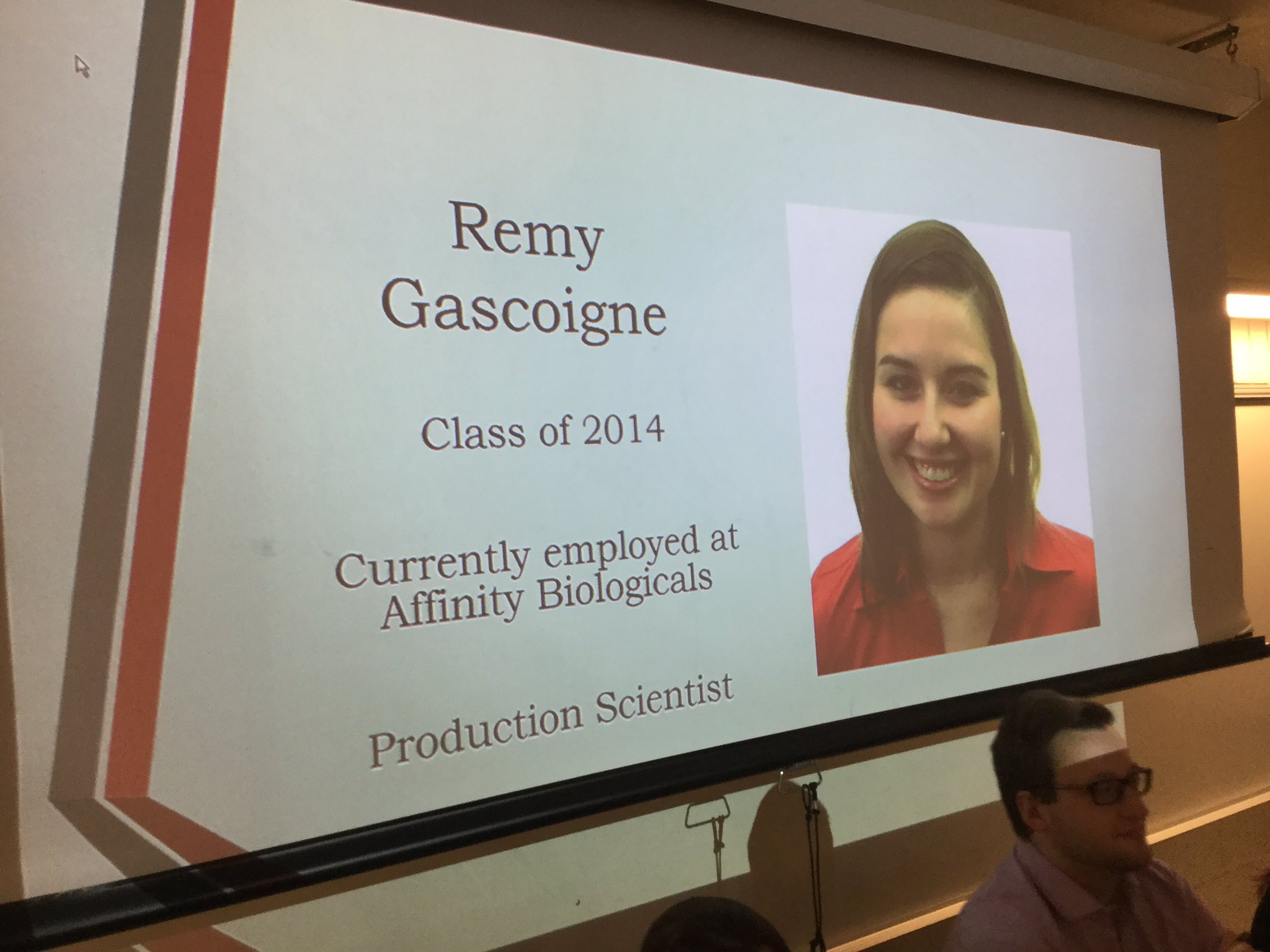 Mohawk Alumni on Twitter "Remy shares that at the en of the day we are helping people and our