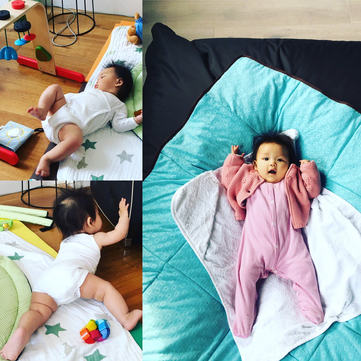 BumpermatUK's tweet photo. Our journey started when our daughter turned 4m &amp; got active, I bought a giant beanbag to trap her in:) obviously need a long term solution. https://t.co/HIBvyhMJQZ