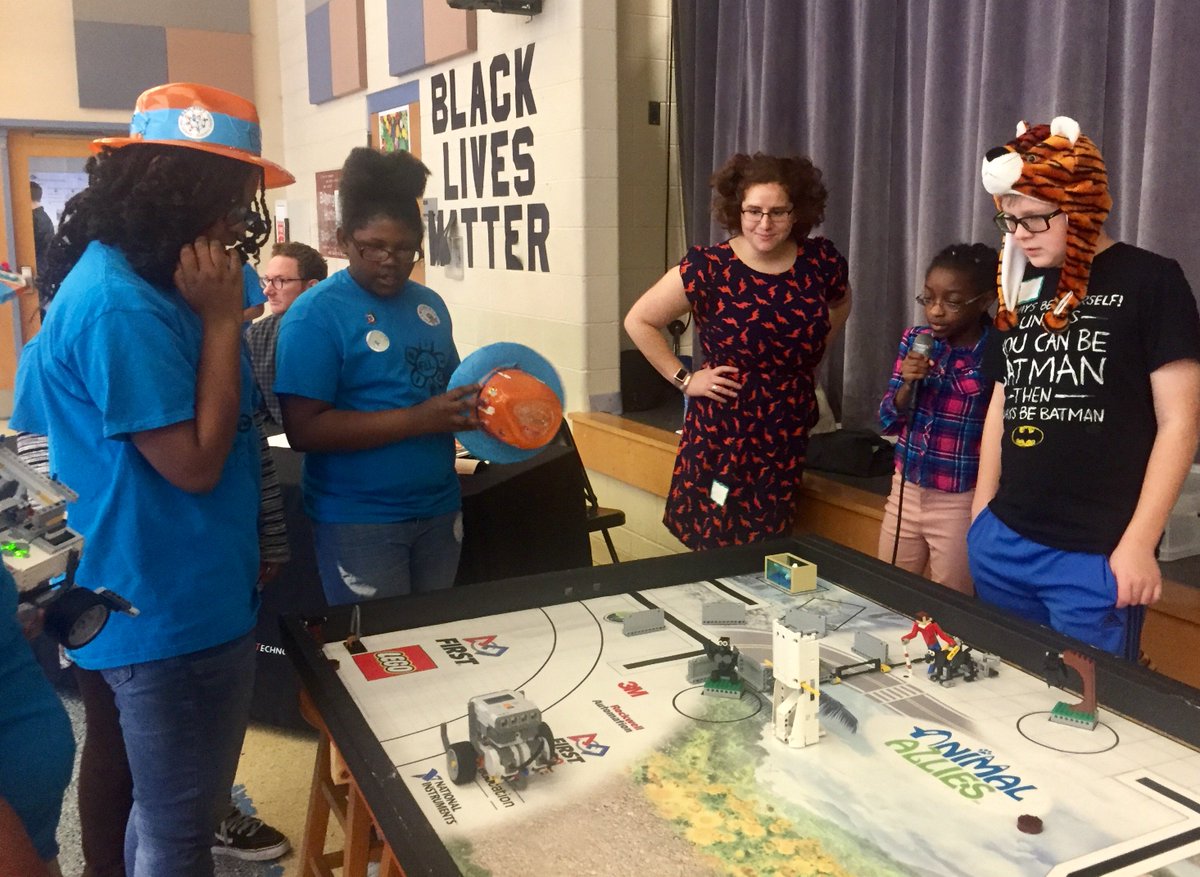 WalkerJonesEC's tweet photo. WJEC hosted 3rd Annual DC FLL Scramble ~ 7 DC FLL Teams & 1 FLL Jr. Team. Missions, Fun, Mentors, Team Building, Prizes #FIRST, #dcrobotics https://t.co/twrGP1Q51g
