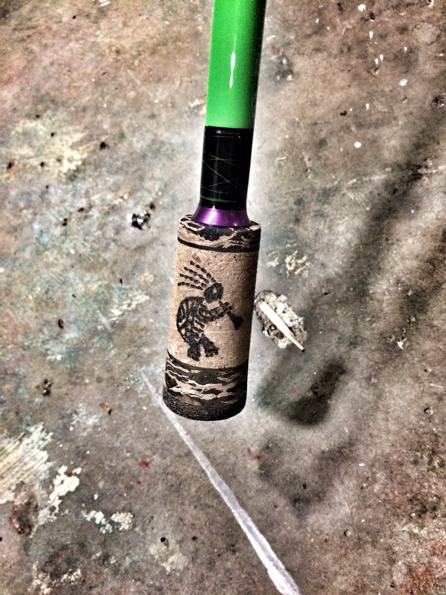 ReedRods's tweet photo. swimbait rod, mad-swirl seat, AmTac microwaves, rod geeks blank I just completed. @MarkZonaFishing @EvaShockey  #reedrods #bassfishing https://t.co/7EECzqTE0h