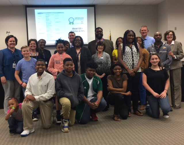RSSchoolsNC's tweet photo. Celebrating student  reading success @Achieve3000 iRead 120+ articles at 75% or better. #rssonthemove https://t.co/BQU9KcXv7D