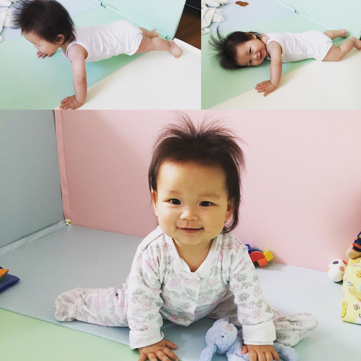 BumpermatUK's tweet photo. When the Rio Olympics was on...padded, supportive and safe, what else do you want for a baby playmat/playpen #Olympics #plank https://t.co/WnpQ7i2NCM