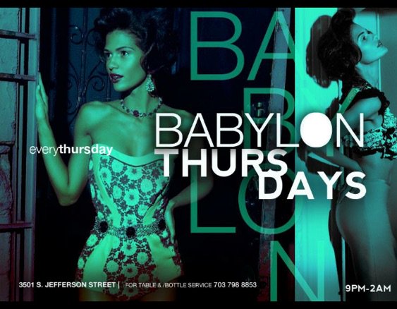 ScoobyJuan's tweet photo. EVERY THURSDAY‼ BABYLON FALLS CHURCH VA🌎 #prettygirlsonly #tagafriend #likeforfollow #booking #nightclubs #dmvnightspots https://t.co/UNRhfnut5W