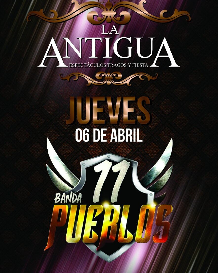 _La_Antigua_'s tweet image. Te esperamos este 6 de abril a empezar la fiesta con #MagicFlow , #Banda11Pueblos y #ReyFlanders.
#YoSoyMasALaAntigua
