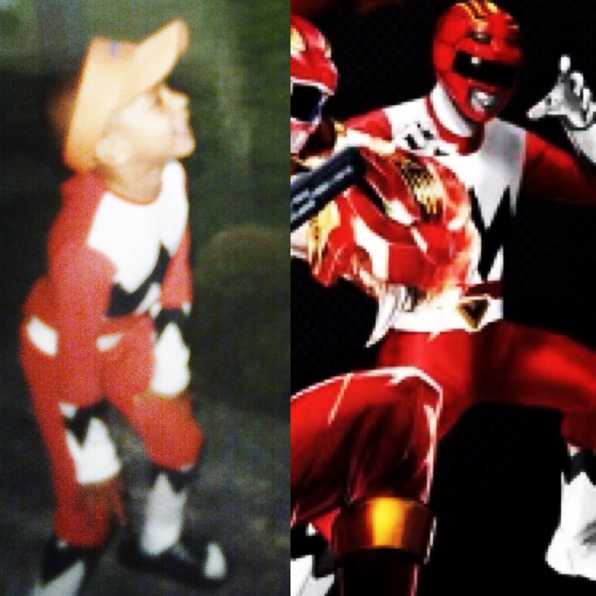 officialcedbash's tweet photo. Just so y'all know I was wit da shit from the jump!😂🔴 #yalldontknowboutthat #woreeveryday #powerrangers #redranger #tommy #gucciflops #visor https://t.co/Bxz6BMKbcJ