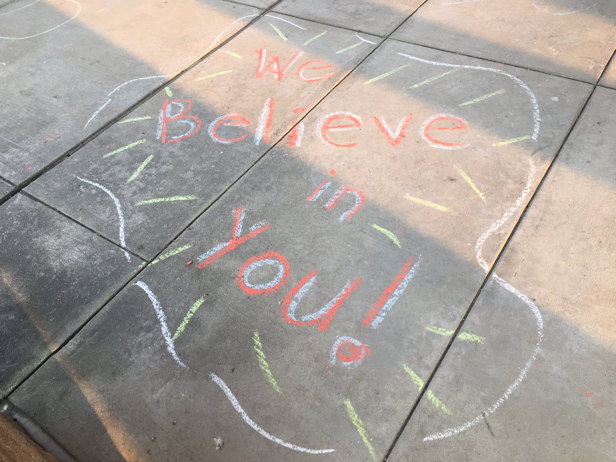 bearbranchelem's tweet photo. Thank you, 3rd grade, for wishing our STAAR students good luck tomorrow! #weisgreaterthanme https://t.co/kFqvpWddIN