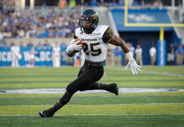 IsraelMukuamu's tweet photo. Blessed to receive my 9th offer from The University of Southern Mississippi #CodeBlack18⚫️⚜️🦅 https://t.co/Hrw4Y9d7YH