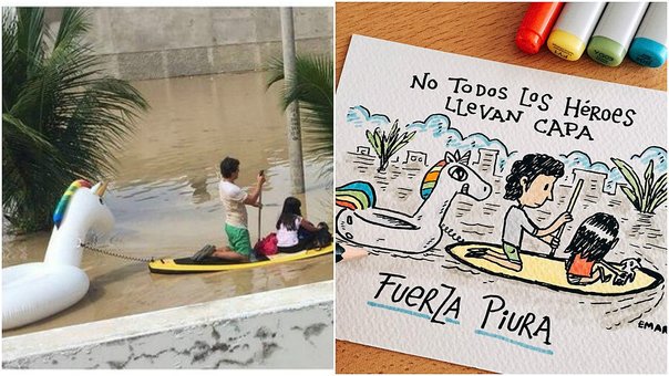diariocorreo's tweet photo. #Facebook: joven con unicornio salva a niña y se vuelve un héroe sin capa en #Piura https://t.co/9AgNRHYH1l https://t.co/ZfWHPBcmqc